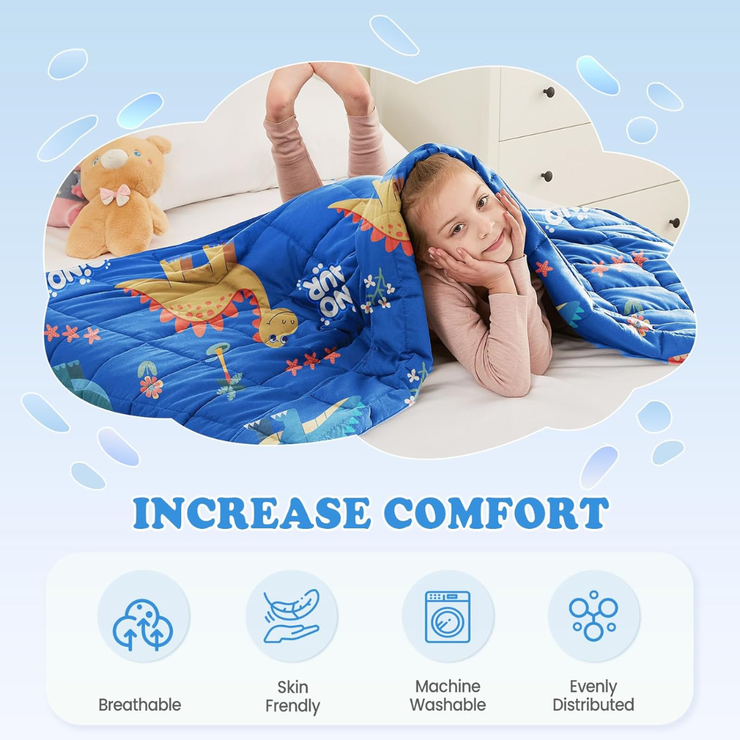 Manta con peso para niños