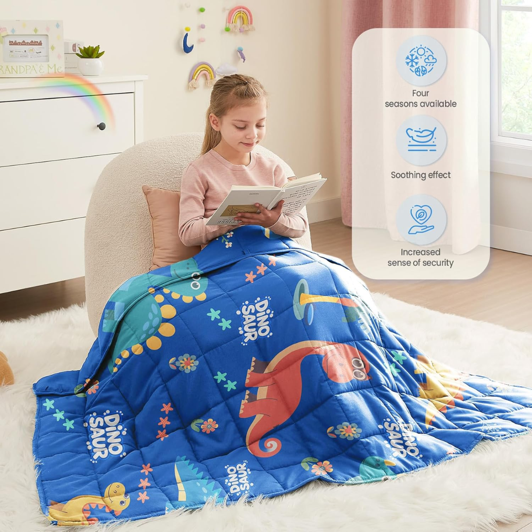 Manta con peso para niños
